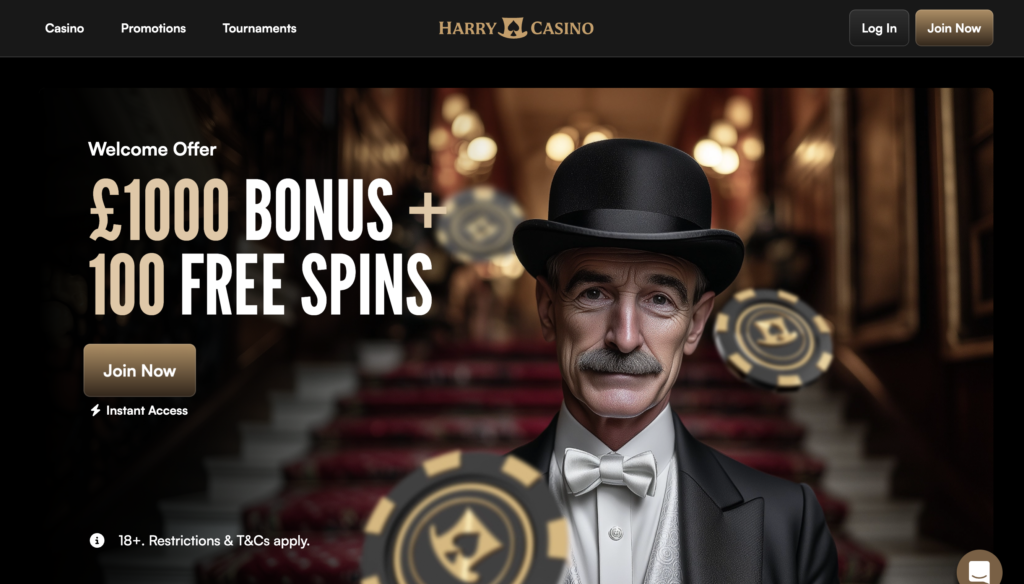harry casino promotions